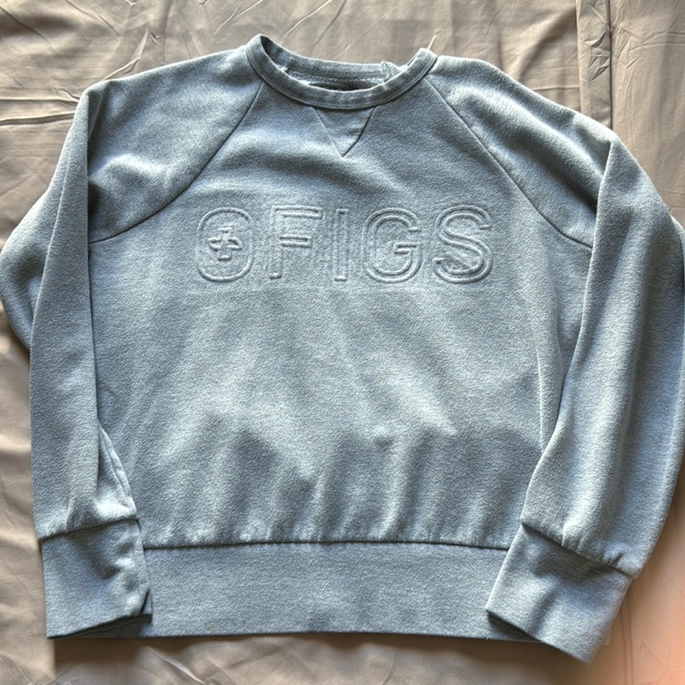 Women’s Fig’s Grey Crewneck